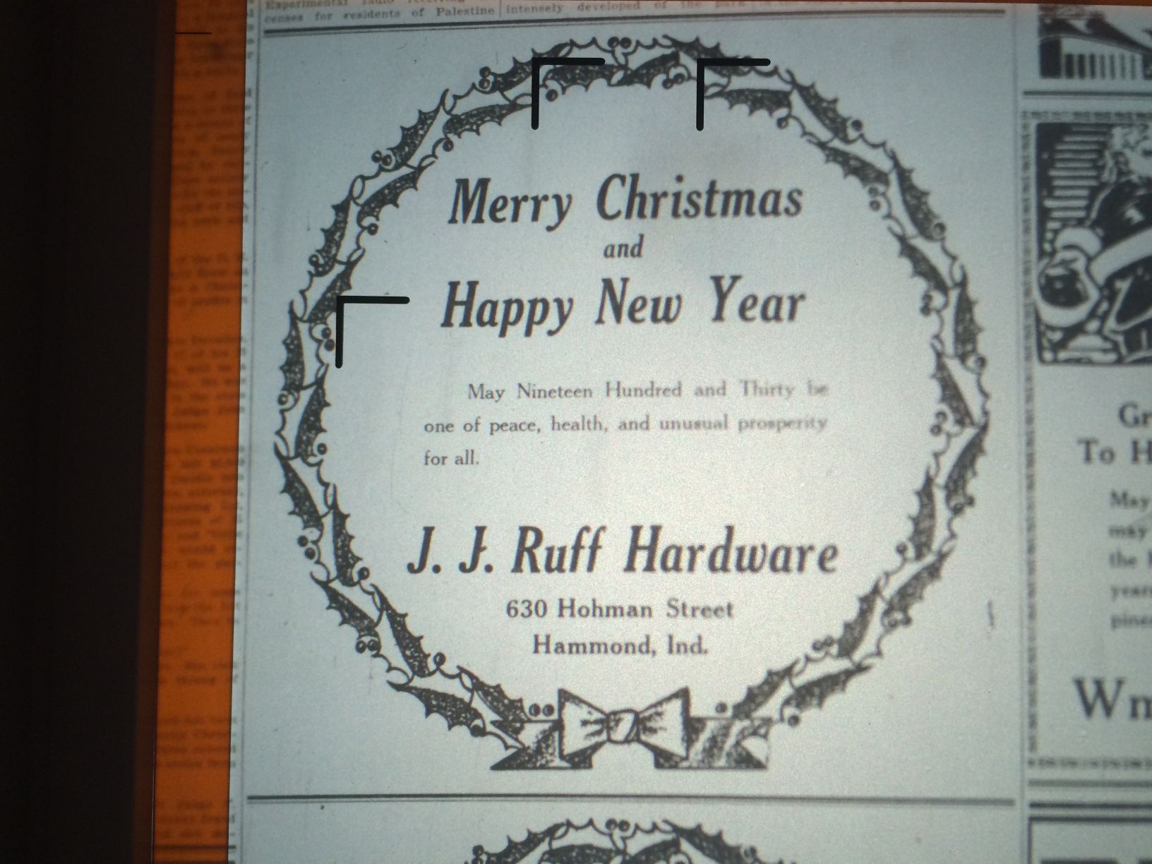 Christmas 1929